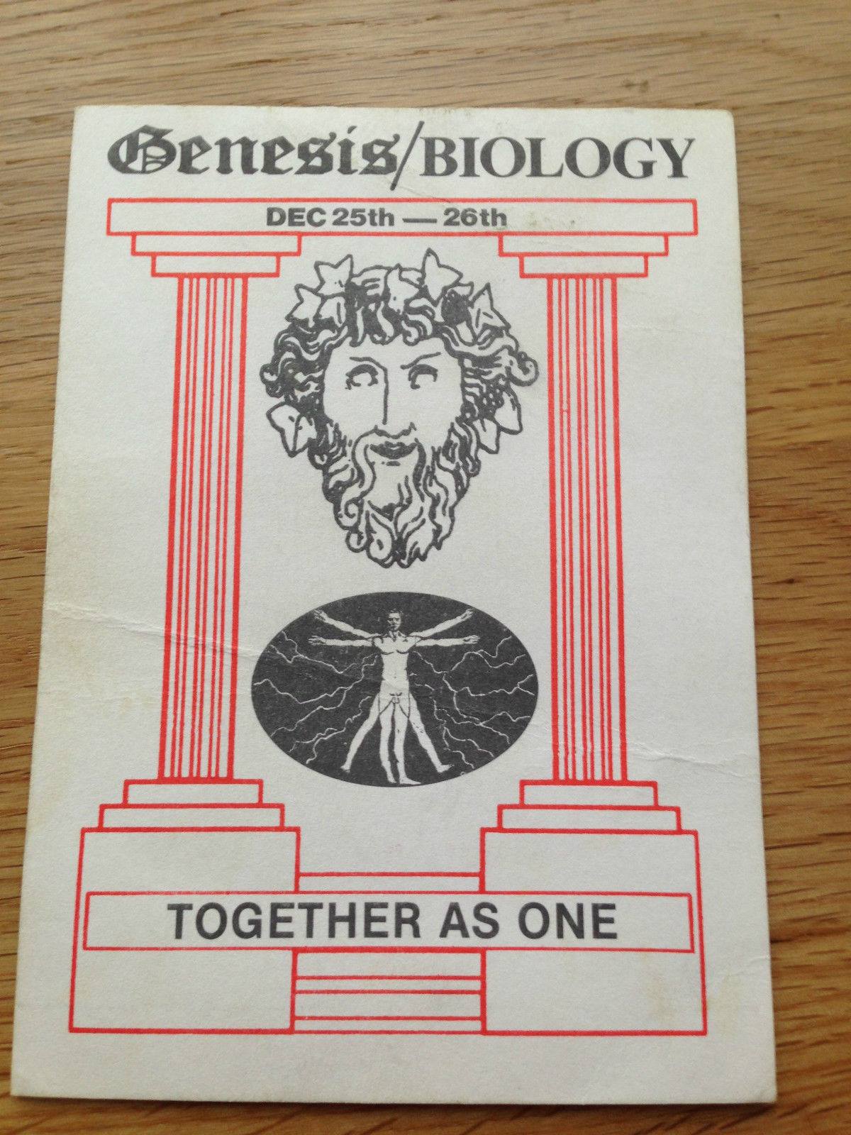 Genesis Biology Together As One 95.00 060714