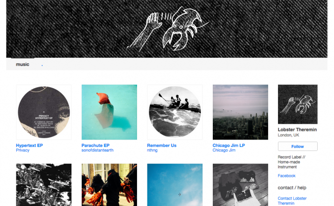 Bandcamp Lobster Theremin